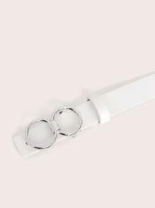 4pcs Round Buckle Belt Summer, School Fall, Autumn, Halloween - Multicolor - View 4