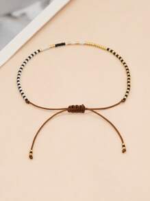 Bead Decor Bracelet - Multicolor - View 2