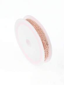 1件套鏈條和龍蝦扣DIY首飾配件 - 玫瑰金 - 查看 2