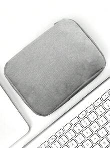 極簡風格數據綫收納袋 - 灰色 - 查看 2