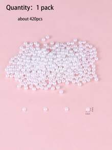 420入組珍珠DIY首飾配件 - 白色 - 查看 4