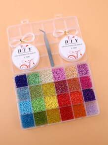DIY Beaded Jewelry Set - Multicolor - View 1