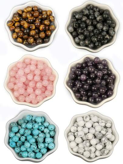 1股天然水晶釘珠DIY首飾配件