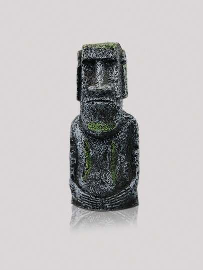 1入組人像圖案裝飾物適用於水族館適用於裝飾用品