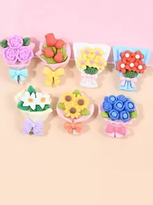 10 cái/bộ Phụ Kiện Trang Sức Hoa Tự Làm - Nhiều màu - Xem 1