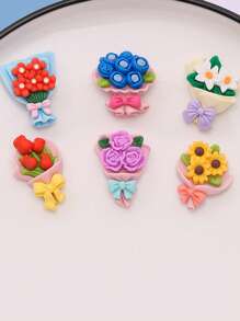 10 cái/bộ Phụ Kiện Trang Sức Hoa Tự Làm - Nhiều màu - Xem 5