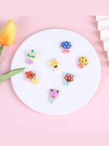 10 cái/bộ Phụ Kiện Trang Sức Hoa Tự Làm - Nhiều màu - Xem 8