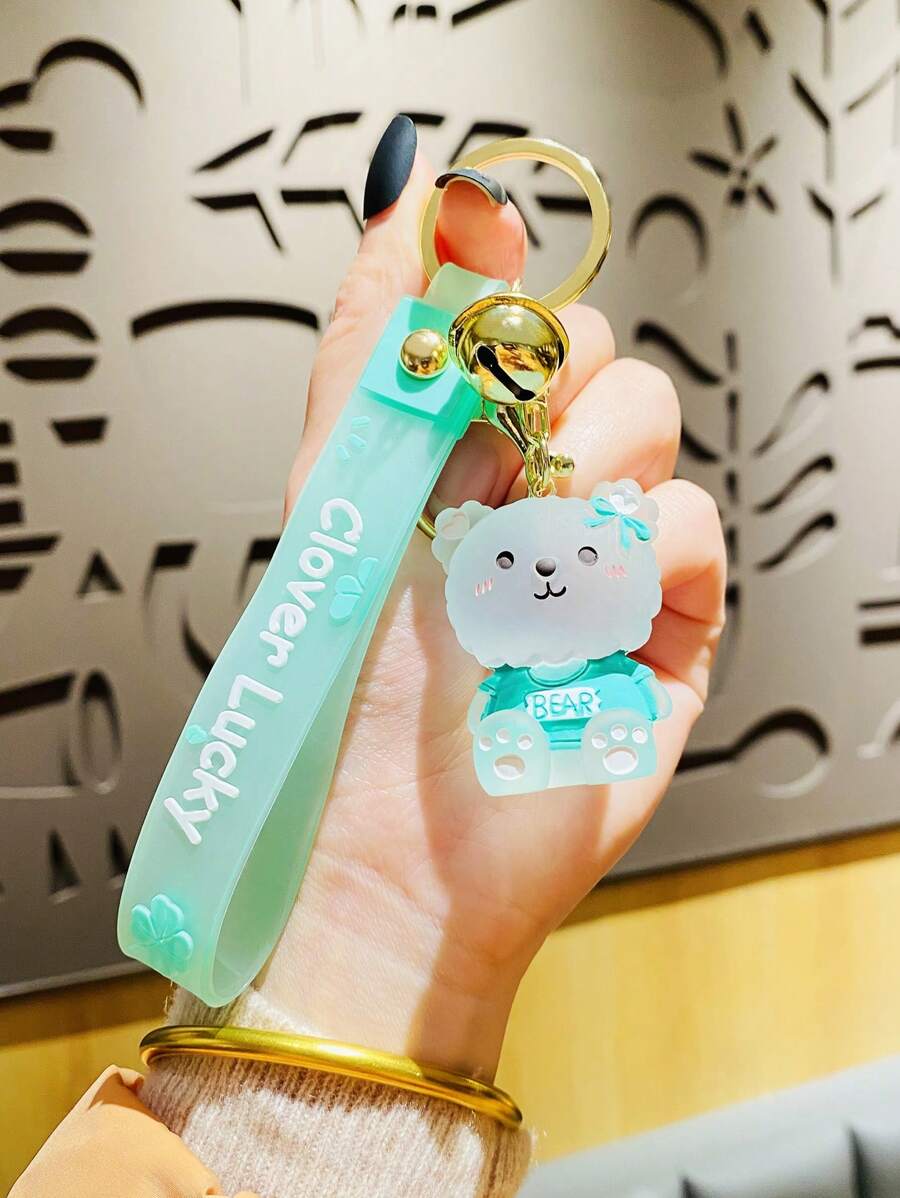 Móc khóa quyến rũ gấu hoạt hình - Nhiều màu - Xem 1