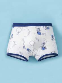 Tween Jungen 4 Stück Boxershorts mit Cartoon-Grafik