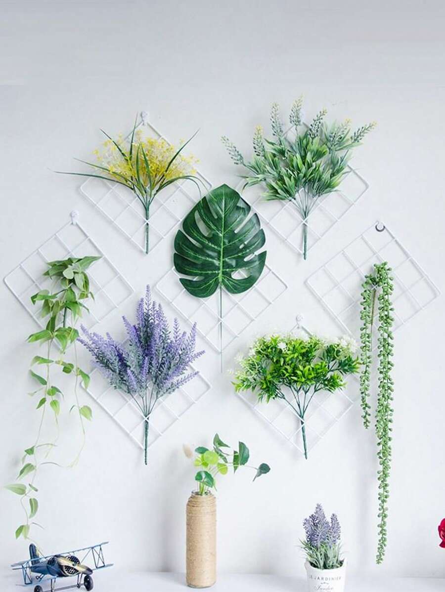 giá treo tường bằng sắt - trắng - Xem 1