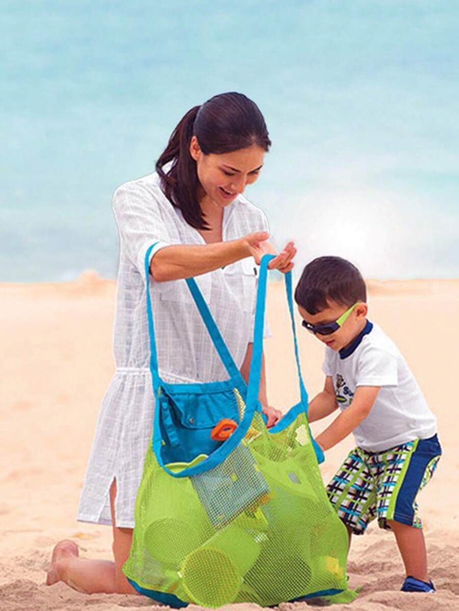 1入組網紗收納袋 - 綠色 - 查看 1