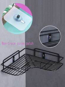 6 pezzi/set Ganci da parete adesivi in PVC trasparente senza chiodi, moderni accessori per appendere facili da installare senza trapano, viti in acciaio inossidabile, adesivi murali