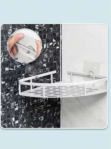 6 pezzi/set Ganci da parete adesivi in PVC trasparente senza chiodi, moderni accessori per appendere facili da installare senza trapano, viti in acciaio inossidabile, adesivi murali