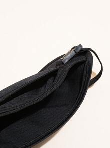 Sportowa torba do biegania na świeżym powietrzu w kolorze czarnym