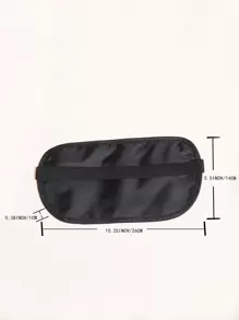 Sportowa torba do biegania na świeżym powietrzu w kolorze czarnym