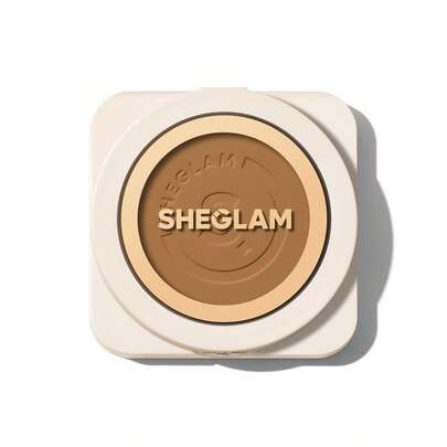 SHEGLAM Skin-Focus 高遮瑕粉底液-焦糖色 36 種色調 控油 無毛孔 無瑕 全遮瑕 輕盈粉餅 柔和啞光 更順滑的定妝粉 面部彩妝 粉底液 品牌 美容 化妝 化妝品 適合女性與女孩 完美搭配夏季春季 Y2K 時尚 流行 生日 母親節禮物 假期 派對準備就緒 最佳顏色