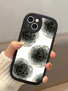 Coque de protection antichute avec motif rose - Multicolore - Voir 4