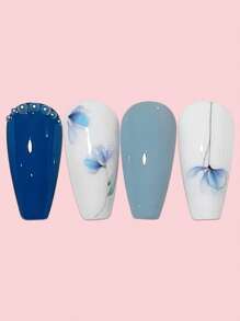 1張印花美甲貼紙 - 彩色 - 查看 2