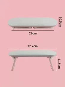 Foldable Desktop Nail Art Pillow - Grey - View 5