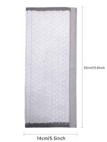 2 chiếc Vỏ tay cầm tủ lạnh - Xám - Xem 4