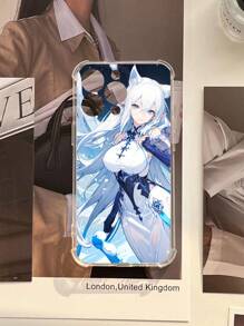 人像圖案防摔手機外殼 - 彩色 - 查看 3