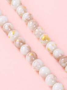 100pcs Bead DIY Jewelry Accessory - Multicolor - View 2