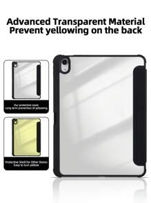 Vỏ chống rơi chắc chắn Tương thích với iPad - màu đen - Xem 4
