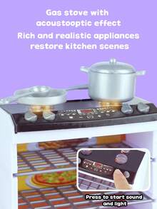 Niños 7 piezas/set Juguete cocina - Multicolor - Ver 7