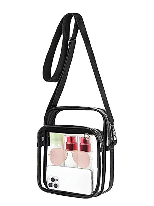 Clear Crossbody Purse Bag, Clear Bag Stadium Approved For Concerts