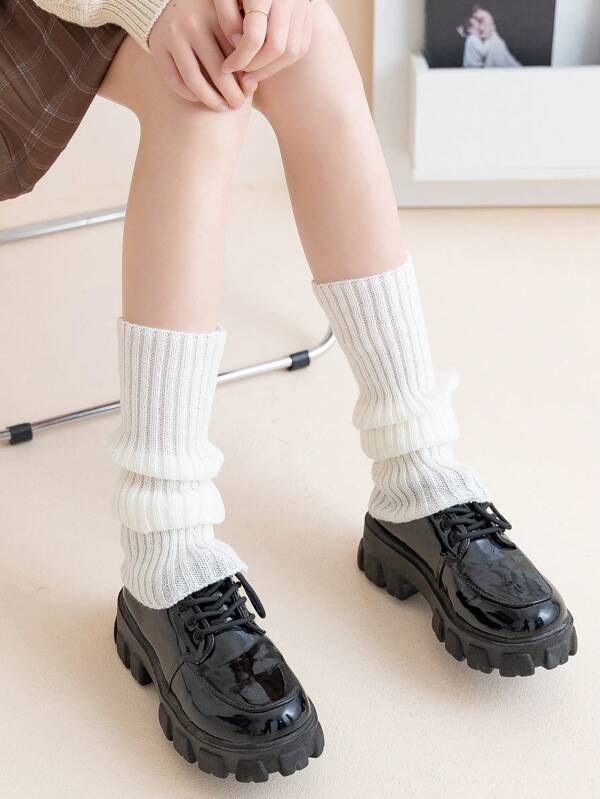 Solid Leg Warmers SHEIN USA