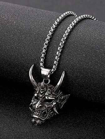 1 pièce Collier Avec Pendentif punk Monstre Pour Homme Pour Décoration Quotidienne