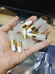 10pcs 3ML Essential Oil Subpackage Bottle - Clear - View 1