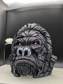 1入組合成樹脂裝飾工藝品現代猩猩設計家居裝飾品 - 彩色 - 查看 6