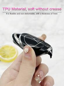1set Car Key Case & Keychain & Screwdriver Compatible With Suzuki - Black - View 7