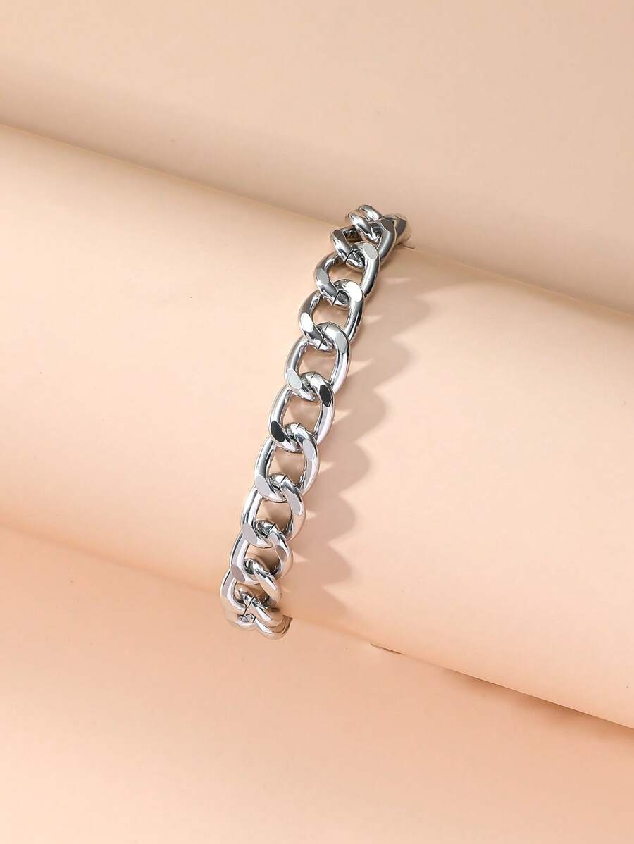 Chuỗi vòng tay tối giản - Bạc - Xem 1