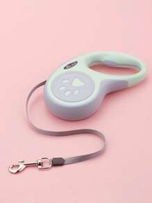 1pc 5M Retractable Pet Leash For Dog For Outdoor - Mint Green - View 8