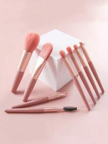 Mini 8pcs Makeup Brush Set
