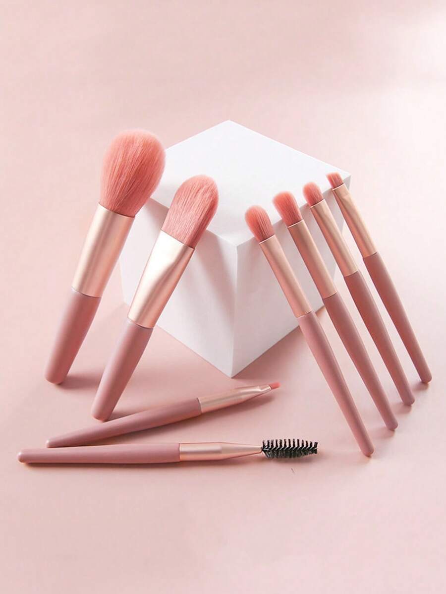 Mini 8pcs Makeup Brush Set