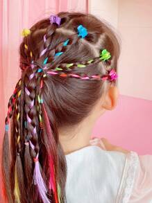 6pcs Girls Wig Decor Hair Claw For Hair Decoration