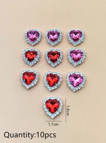 10 Acrylic Love Claw Chains Diy Jewelry Accessories - Multicolor - View 4
