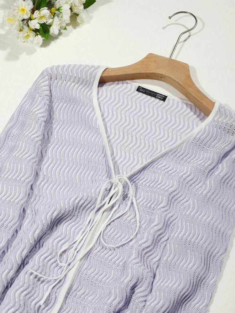 Drop Shoulder Duster Cardigan