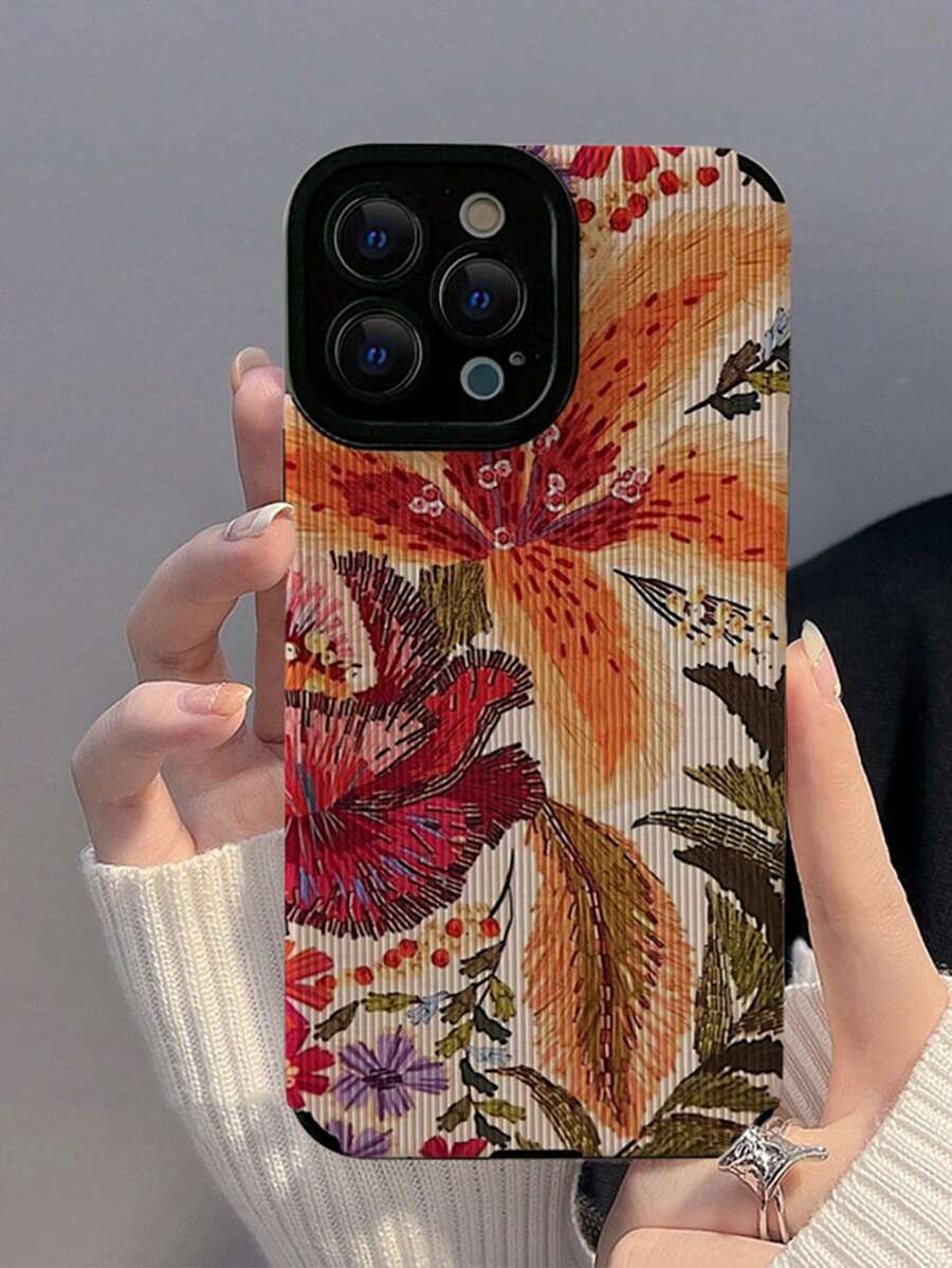 1 Ốp lưng điện thoại bằng da PU họa tiết hoa nhiệt đới tương thích với Apple - Nhiều màu - Xem 1