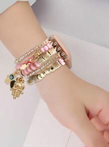 法蒂瑪之手細節錶帶適用於Apple Watch - 彩色 - 查看 7