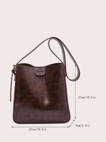 Bolso cuadrado minimalista con bolsillo interior, bolso de cubo vintage de gran capacidad, estilo boho, bolso de tela para mujeres, mejor regalo para maestros, mujeres, novias y familias, bolso de moda