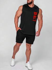 Manfinity Fitness Áo Tees & Tanks  Thể thao Nam - màu đen - Xem 4