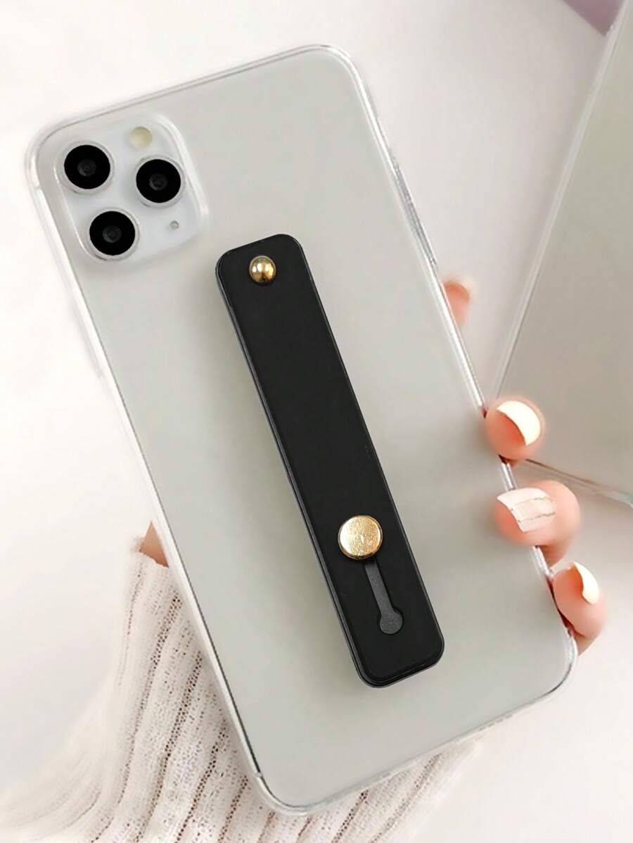 1pc Push Pull Stick Phone Holder