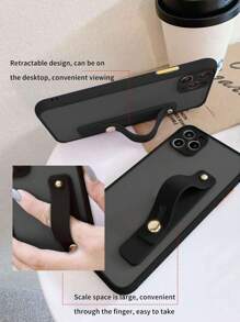1pc Push Pull Stick Phone Holder
