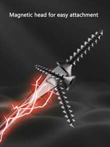 6pcs/set Black Screwdriver Set, Modern High Hardness Stainless Steel Screwdriver Set For Home - Black - View 7