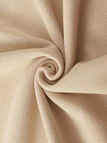 Claim Dot Oversized Men Slogan Graphic Drop Shoulder T-Shirt - Apricot - View 5