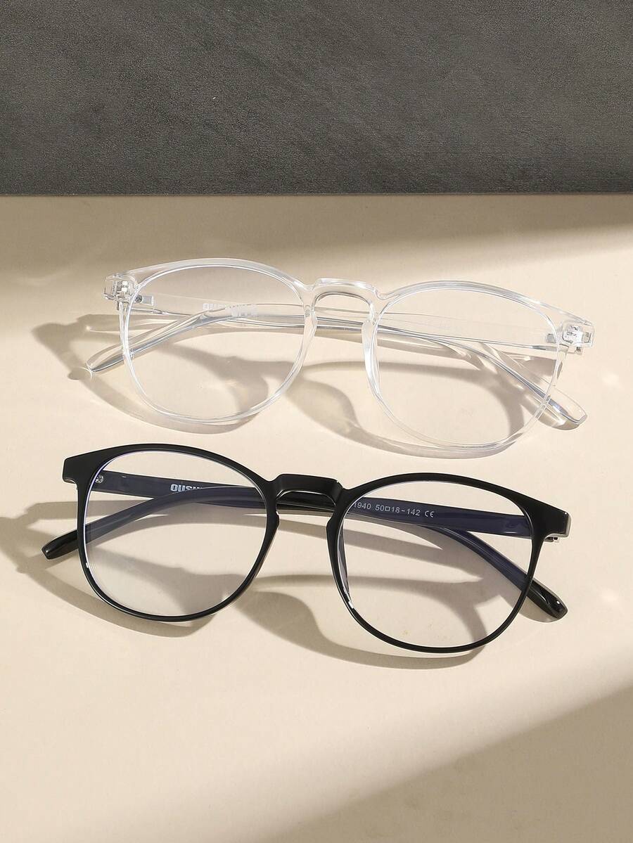 2 pares de monturas de gafas de diseño de moda para mujer - Multicolor - Ver 1